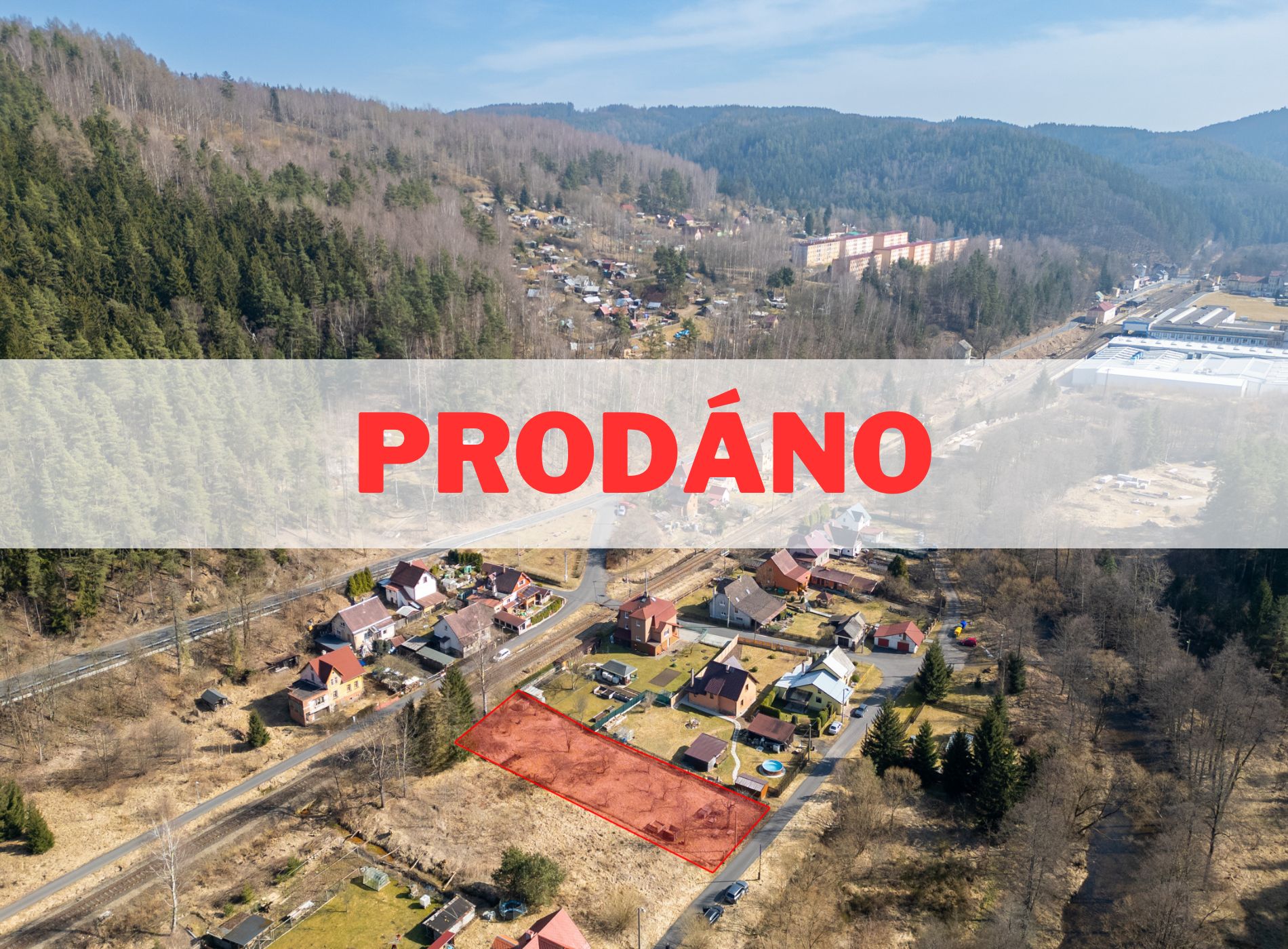 Pozemek k bydlení, 1138 m2, Oloví