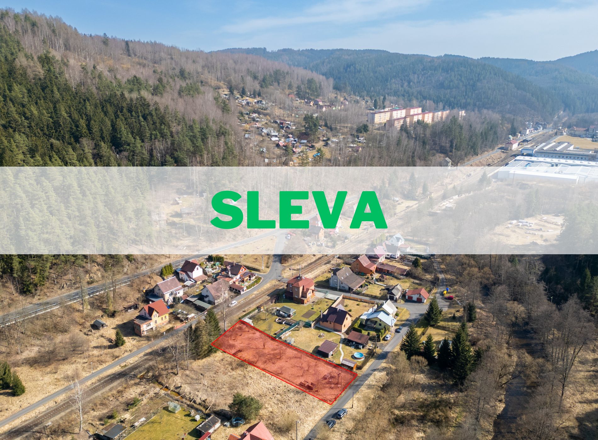 Pozemek k bydlení, 1138 m2, Oloví
