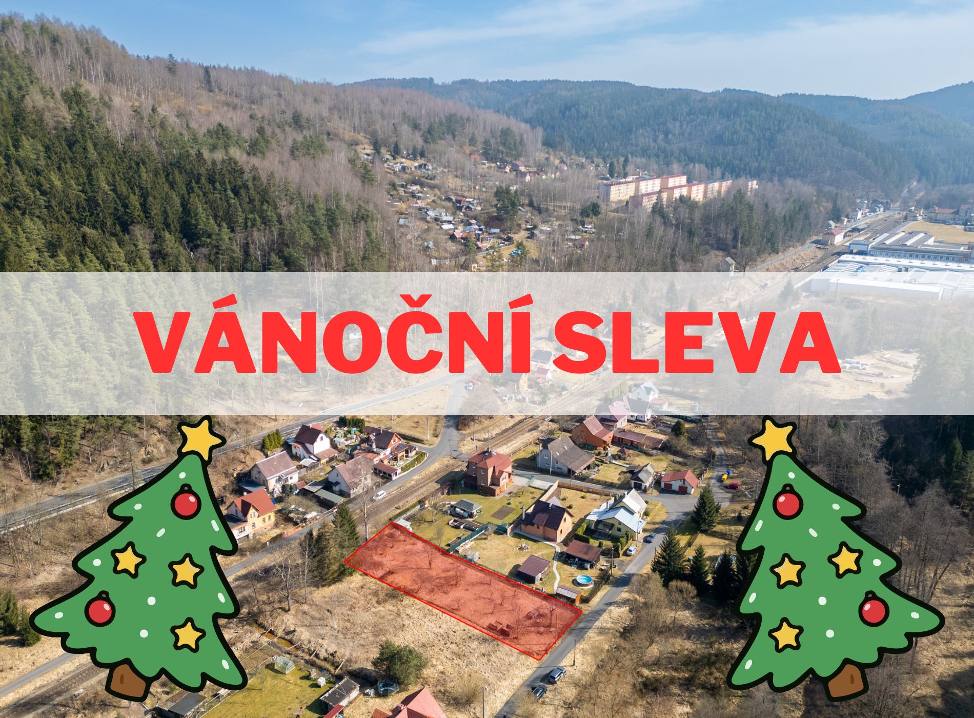 Pozemek k bydlení, 1138 m2, Oloví