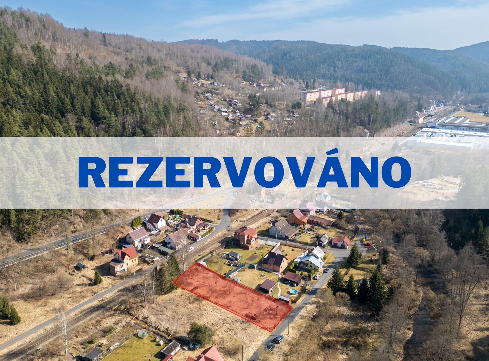 Pozemek k bydlení, 1138 m2, Oloví