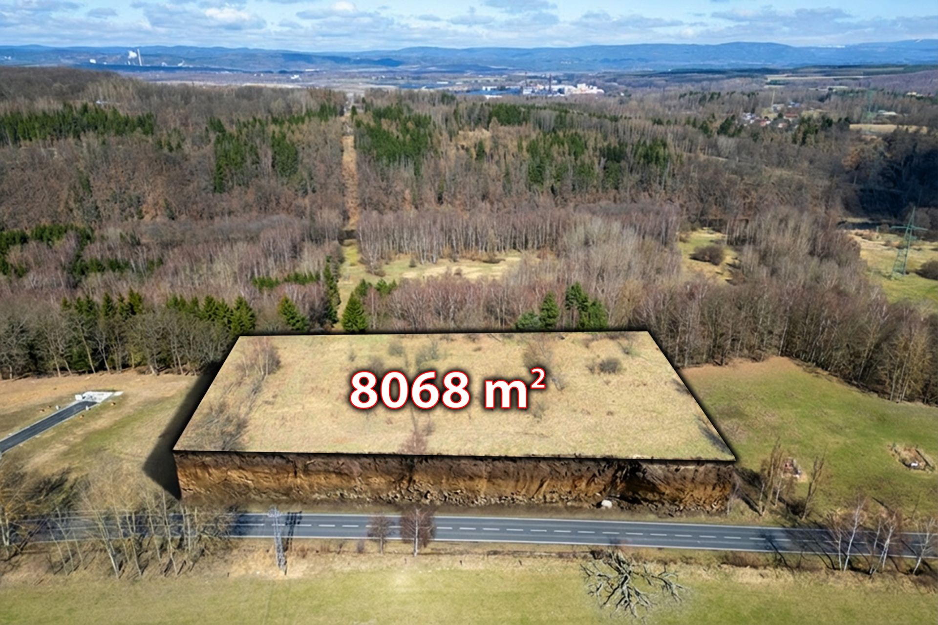 Pozemek k bydlení, 8.068m2, Loket