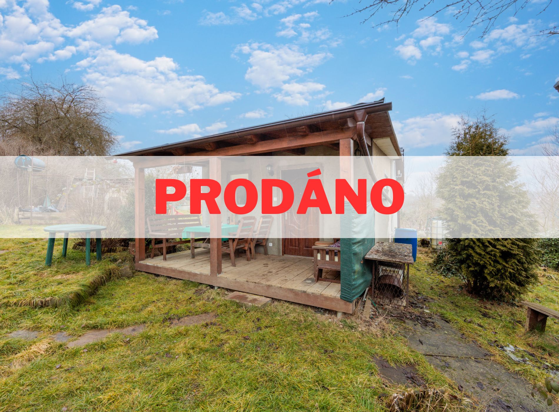 Zahrada s chatou, 530 m2, Karlovy Vary-Doubí